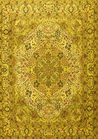 Persian Yellow Traditional Rug, tr3485yw