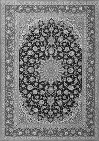 Medallion Gray Traditional Rug, tr3486gry