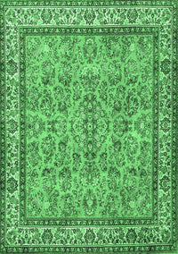 Persian Emerald Green Traditional Rug, tr3488emgrn