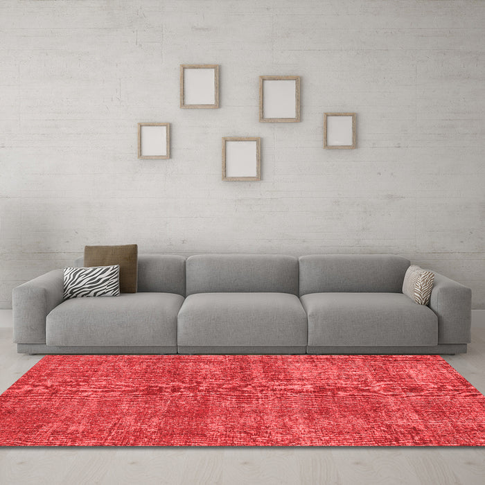 Traditional Red Washable Rugs
