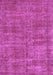 Machine Washable Persian Purple Traditional Area Rugs, wshtr3489pur