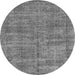 Machine Washable Persian Gray Traditional Rug, wshtr3489gry