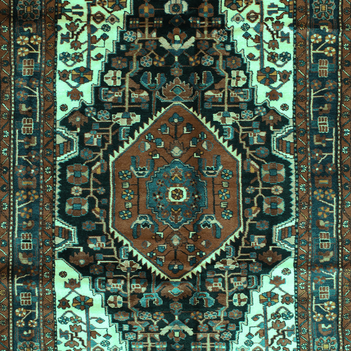 Persian Turquoise Traditional Rug, tr348turq