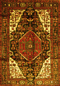 Persian Yellow Traditional Rug, tr348yw