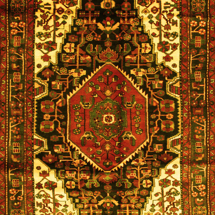 Persian Yellow Traditional Rug, tr348yw