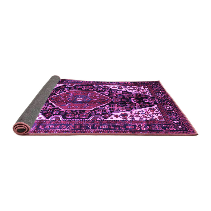 Sideview of Persian Purple Traditional Rug, tr348pur