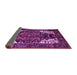 Sideview of Persian Purple Traditional Rug, tr348pur