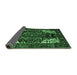 Sideview of Persian Emerald Green Traditional Rug, tr348emgrn