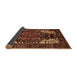 Sideview of Persian Brown Traditional Rug, tr348brn