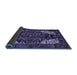 Sideview of Persian Blue Traditional Rug, tr348blu
