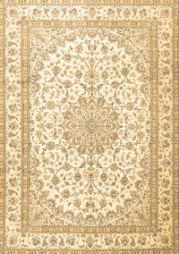 Medallion Brown Traditional Rug, tr3490brn