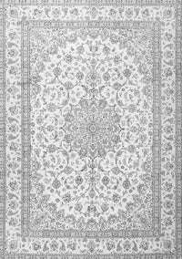 Medallion Gray Traditional Rug, tr3490gry