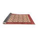 Sideview of Traditional Red Persian Rug, tr3491