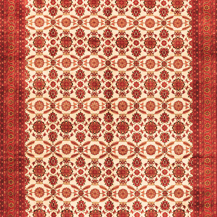 Persian Orange Traditional Rug, tr3491org