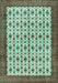 Persian Turquoise Traditional Rug, tr3491turq