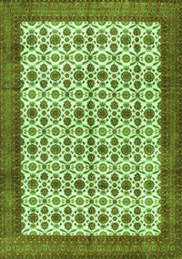 Persian Green Traditional Rug, tr3491grn