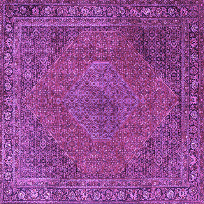 Square Persian Purple Traditional Rug, tr3492pur