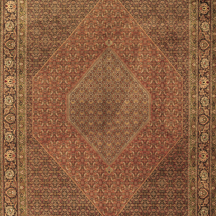 Machine Washable Persian Brown Traditional Rug, wshtr3492brn