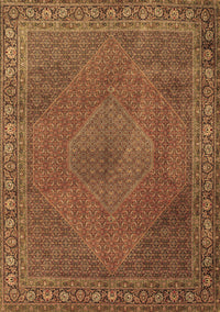 Persian Brown Traditional Rug, tr3492brn