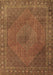 Persian Brown Traditional Rug, tr3492brn