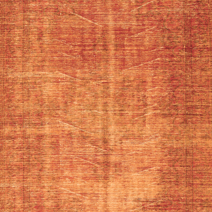 Serging Thickness of Machine Washable Persian Orange Traditional Area Rugs, wshtr3493org