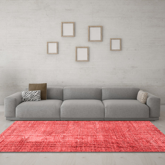 Traditional Red Washable Rugs