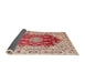 Sideview of Traditional Cherry Red Persian Rug, tr3494