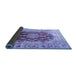 Sideview of Persian Blue Traditional Rug, tr3494blu