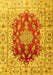 Persian Yellow Traditional Rug, tr3494yw