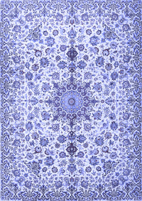 Persian Blue Traditional Rug, tr3495blu