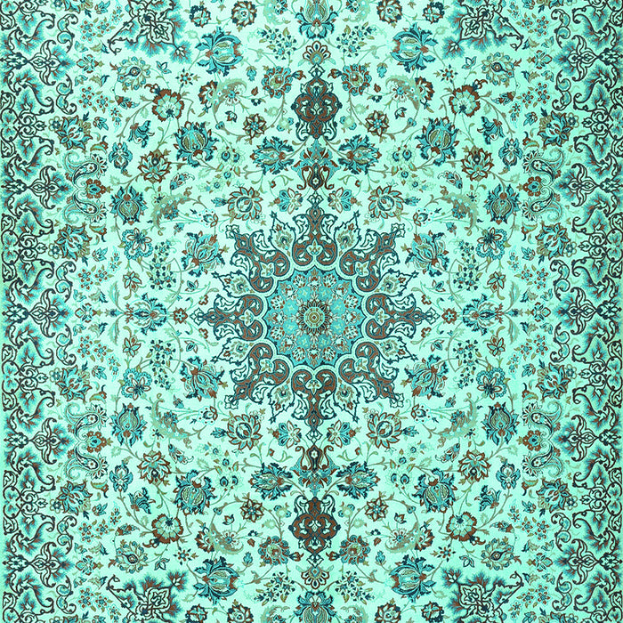 Persian Turquoise Traditional Rug, tr3495turq