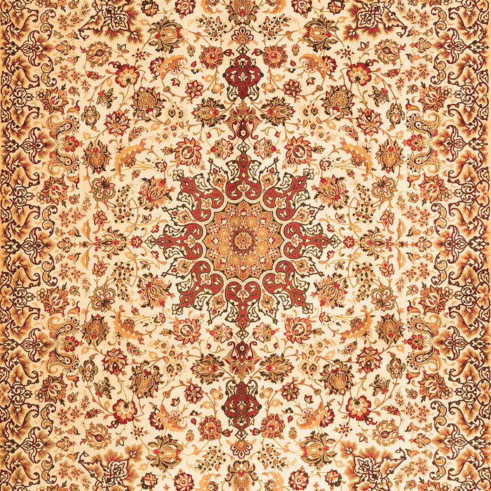 Persian Orange Traditional Rug, tr3495org