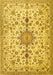 Persian Yellow Traditional Rug, tr3495yw