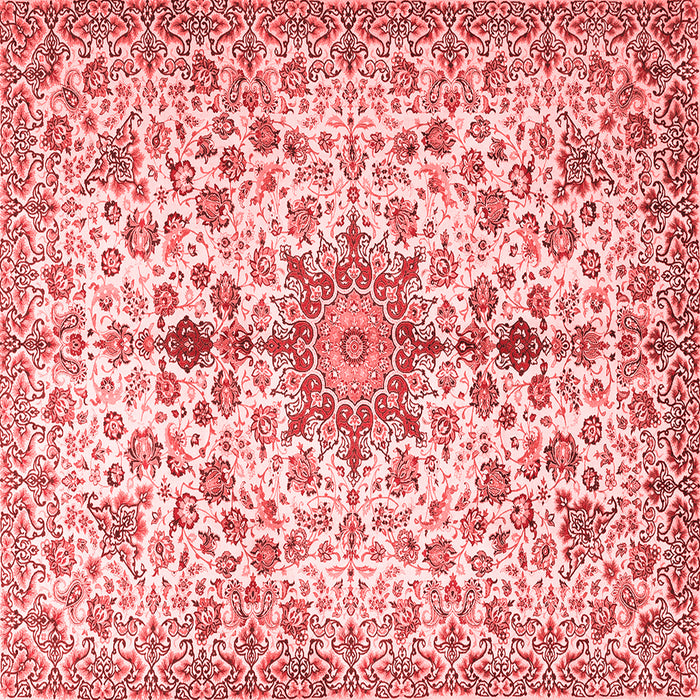 Machine Washable Persian Red Traditional Rug, wshtr3495red