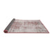 Sideview of Traditional Rose Gold Pink Persian Rug, tr3496