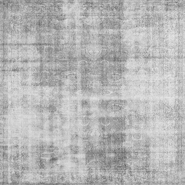 Serging Thickness of Persian Gray Traditional Rug, tr3496gry