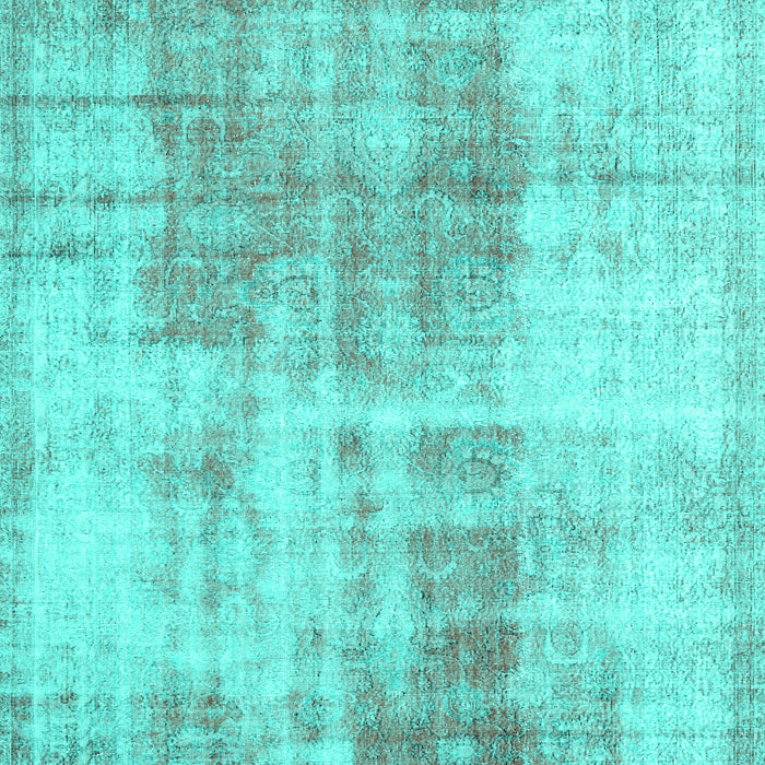 Machine Washable Persian Turquoise Traditional Area Rugs, wshtr3496turq