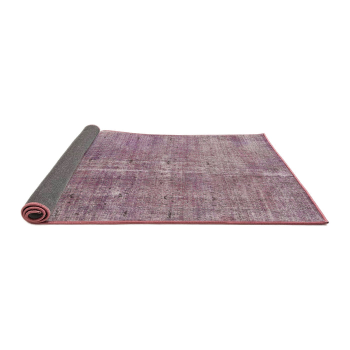 Sideview of Traditional Mauve Taupe Purple Persian Rug, tr3497