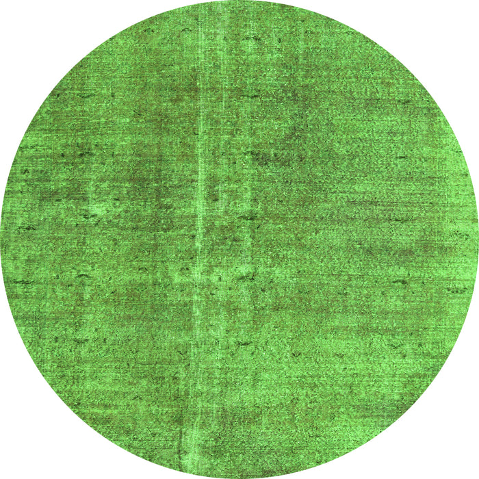 Square Persian Green Bohemian Rug, tr3497grn