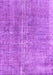 Machine Washable Persian Purple Bohemian Area Rugs, wshtr3497pur