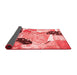 Patchwork Red Transitional Area Rugs