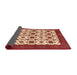 Sideview of Traditional Sandy Brown Persian Rug, tr3499