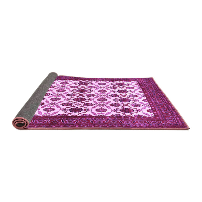 Sideview of Persian Purple Traditional Rug, tr3499pur