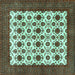 Square Persian Turquoise Traditional Rug, tr3499turq