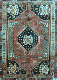 Persian Light Blue Traditional Rug, tr34lblu