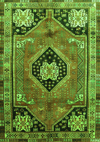 Persian Green Traditional Rug, tr34grn