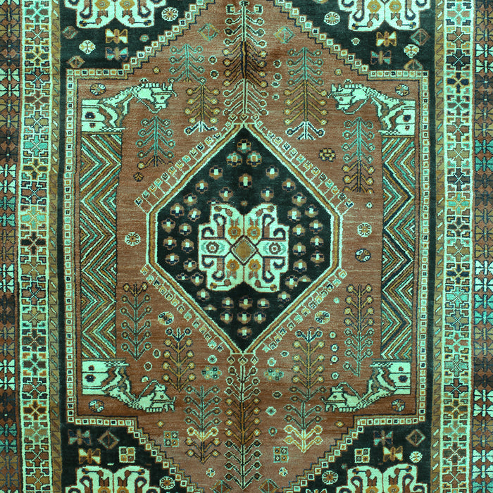 Persian Turquoise Traditional Rug, tr34turq