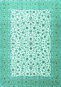 Persian Turquoise Traditional Rug, tr3500turq