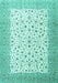 Persian Turquoise Traditional Rug, tr3500turq