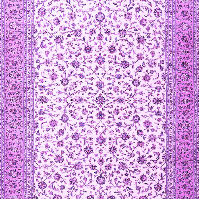 Machine Washable Persian Purple Traditional Area Rugs, wshtr3500pur